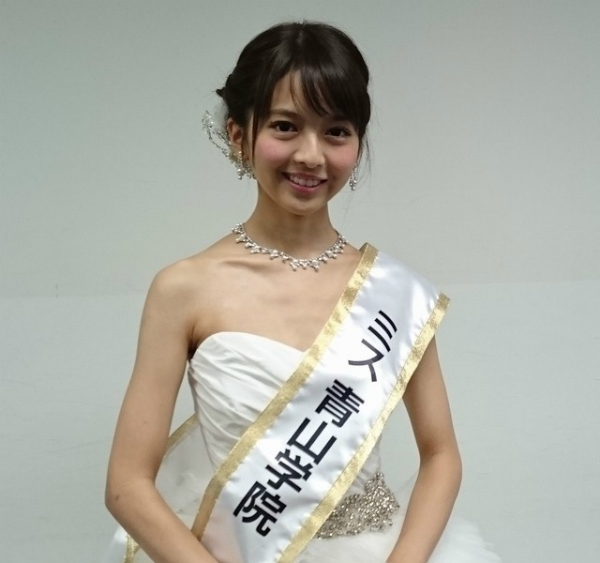 ミス青山コンテスト2016・グランプリ受賞した福田成美の画像