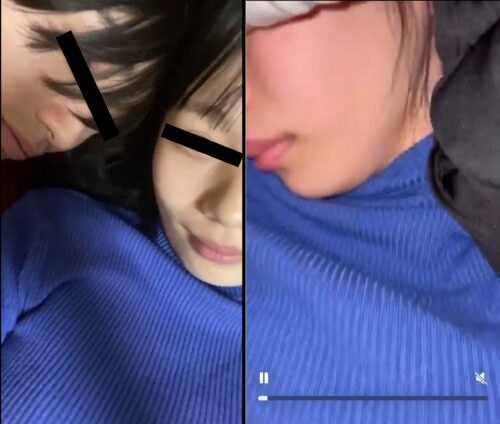 女性アイドルグループ「乃木坂46」5期生メンバー・岡本姫奈と男性の流出スキャンダル画像